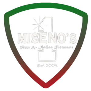 miseno's pizza 1 logo